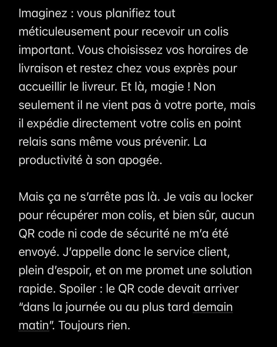 _manonstephan's tweet photo. @ChronopostSAV https://t.co/T9okhf7XfB