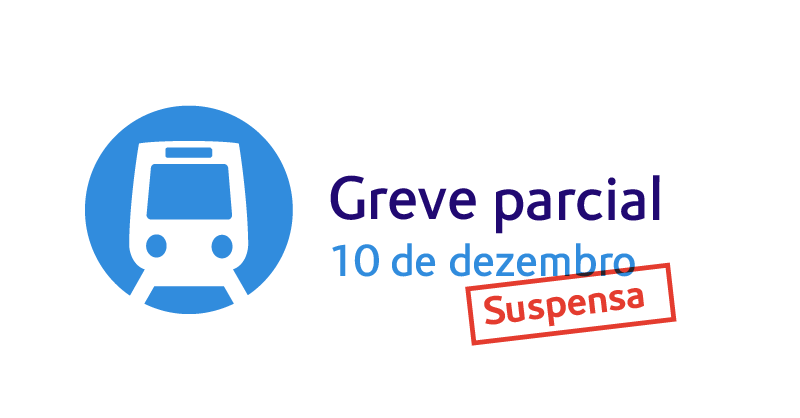 metro_lisboa's tweet photo. ℹ️ Suspensão da Greve de 10 de dezembro

Estações abertas e serviço de exploração a funcionar entre as 06h30 e as 01h00.

👉 Saiba mais aqui: https://t.co/Qd2OL2yFTf

#MetroLisboa https://t.co/2y7ygEVW0J