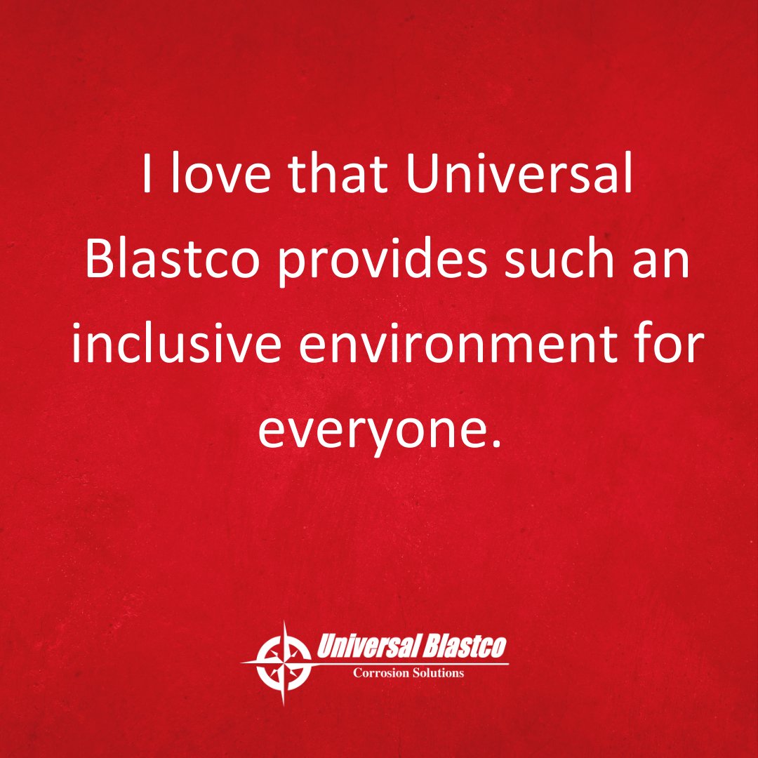 UniversalBlastc's tweet photo. We recently asked our employees why they are proud to work here. Here's just a few responses. 🥲  A company's culture is shaped by its leadership and brought to life by every employee. Thank you all for making this an incredible place to work!
#universalblastco #familyfirst https://t.co/AQMEoNIzf6