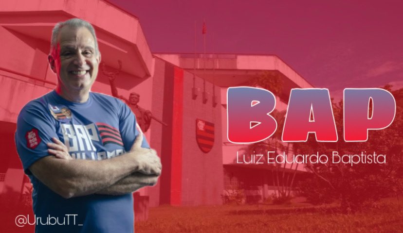 ⚠️ É OFICIAL! 🗳️✅

Luiz Eduardo Baptista, o BAP, é o novo Presidente do Clube de Regatas do Flamengo. 🔴⚫️

<a href="/UrubuTT_/">UrubuTT</a>