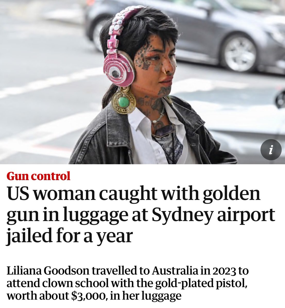 FormerDILF's tweet photo. The woman worth the golden gun https://t.co/Ro34IhsQuw