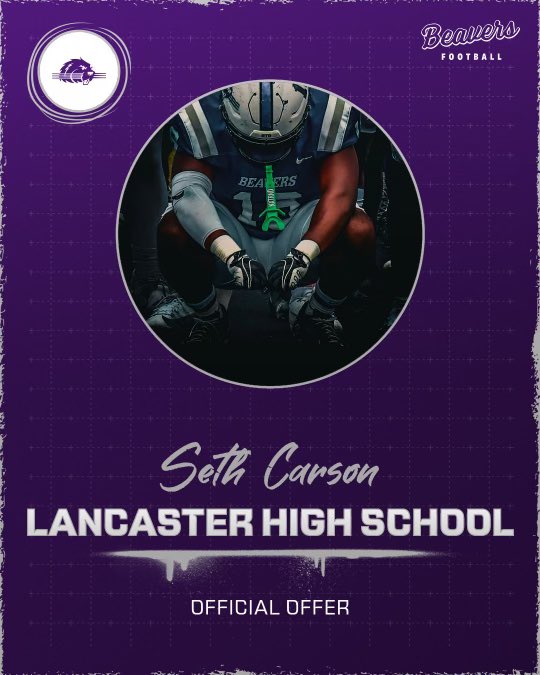 Seth Carson (@sethc67497894) on Twitter photo After a great conversation with <a href="/larrydace/">Larry Dace, III</a> I’m blessed to have received an offer from <a href="/BlufftonFB/">Bluffton Football</a>
<a href="/GalePride/">Lancaster Golden Gales Football</a> #attitude #effort After a great conversation with <a href="/larrydace/">Larry Dace, III</a> I’m blessed to have received an offer from <a href="/BlufftonFB/">Bluffton Football</a>
<a href="/GalePride/">Lancaster Golden Gales Football</a> #attitude #effort