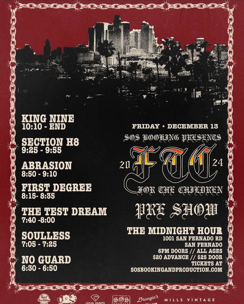 KING NINE IN VEGAS AND LOS ANGELES THIS WEEK…. ARE YOU GOING? OR ARE YOU GONNA FUCKING SIT ON YOUR FUCKING ASS AND DOOR DASH SOME BULLSHIT OR SOMETHING…. ??