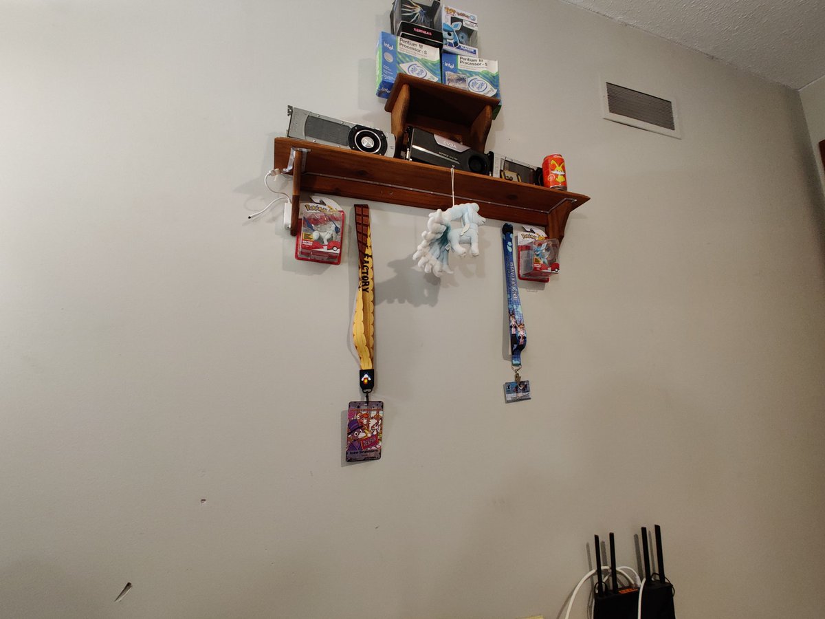 This room will be covered in furry porn soon.
Some of these I got at cons, others I had printed