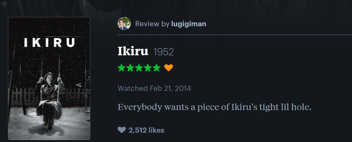 If you thought luigi mangione's goodreads was crazy, his letterboxd account is even wilder