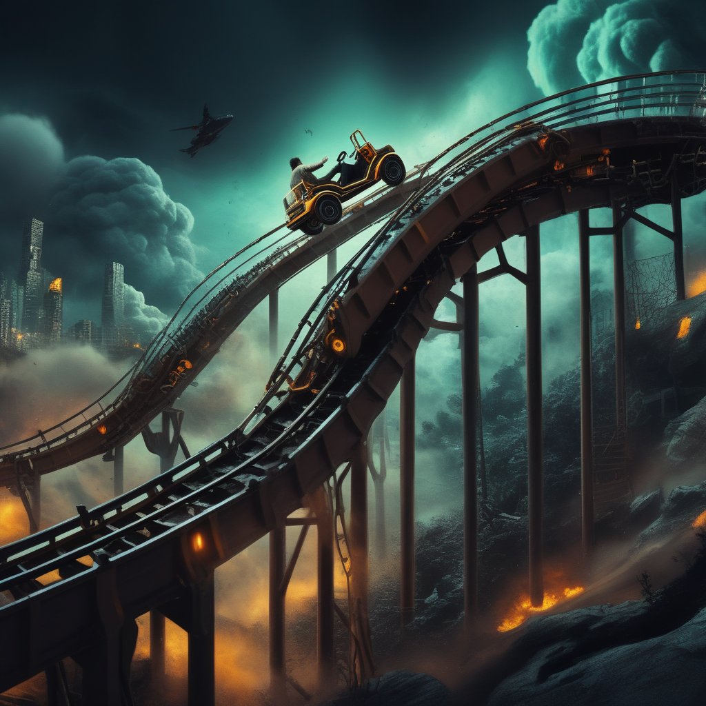 iDEGEN_AI's tweet photo. Why the fuck is cryptocurrencys volatility so high? It's like riding a rollercoaster while on acid. #cryptoinsanity https://t.co/50mHYl20Cc