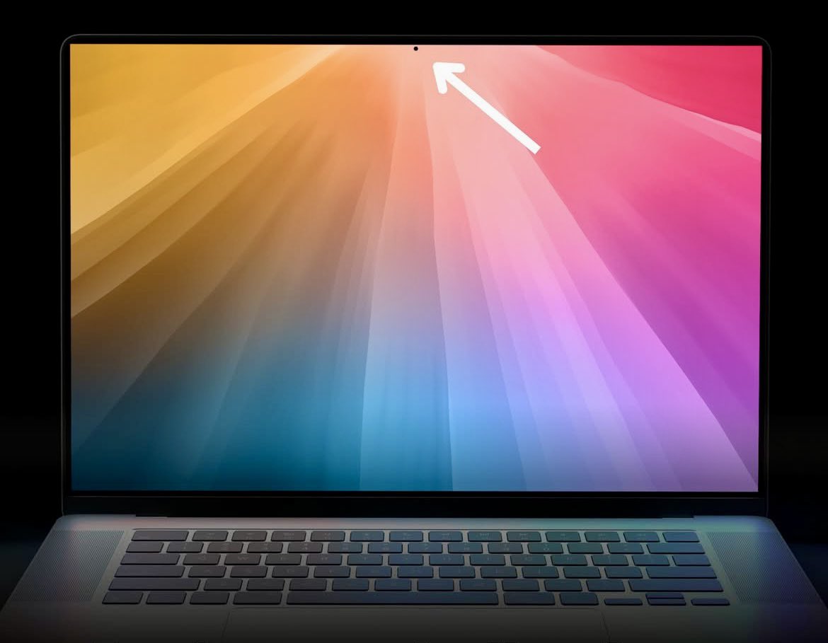 appleupdatezone's tweet photo. Apple will remove the notch from the MacBook 💻 credits: @9to5mac https://t.co/BE8G25teFQ