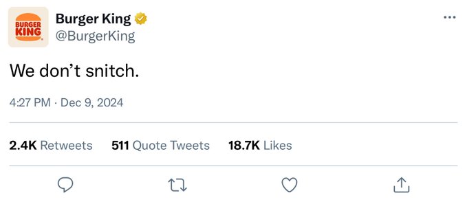 ElonMuskAOC's tweet image. Luigi should have gone to Burger King 😂