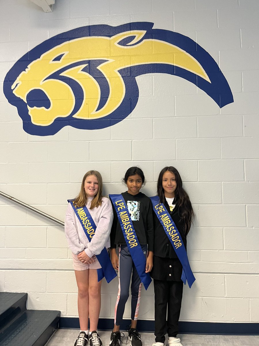 Congratulations to our Pawsome Leaders of the Month for Habit #3 - Put First Things First. We are proud of our Panthers and our 5th grade Ambassadors who did a great job helping at our Pawsome Ceremony. <a href="/LPEPanthers/">Lake Park Elementary</a> 🐾