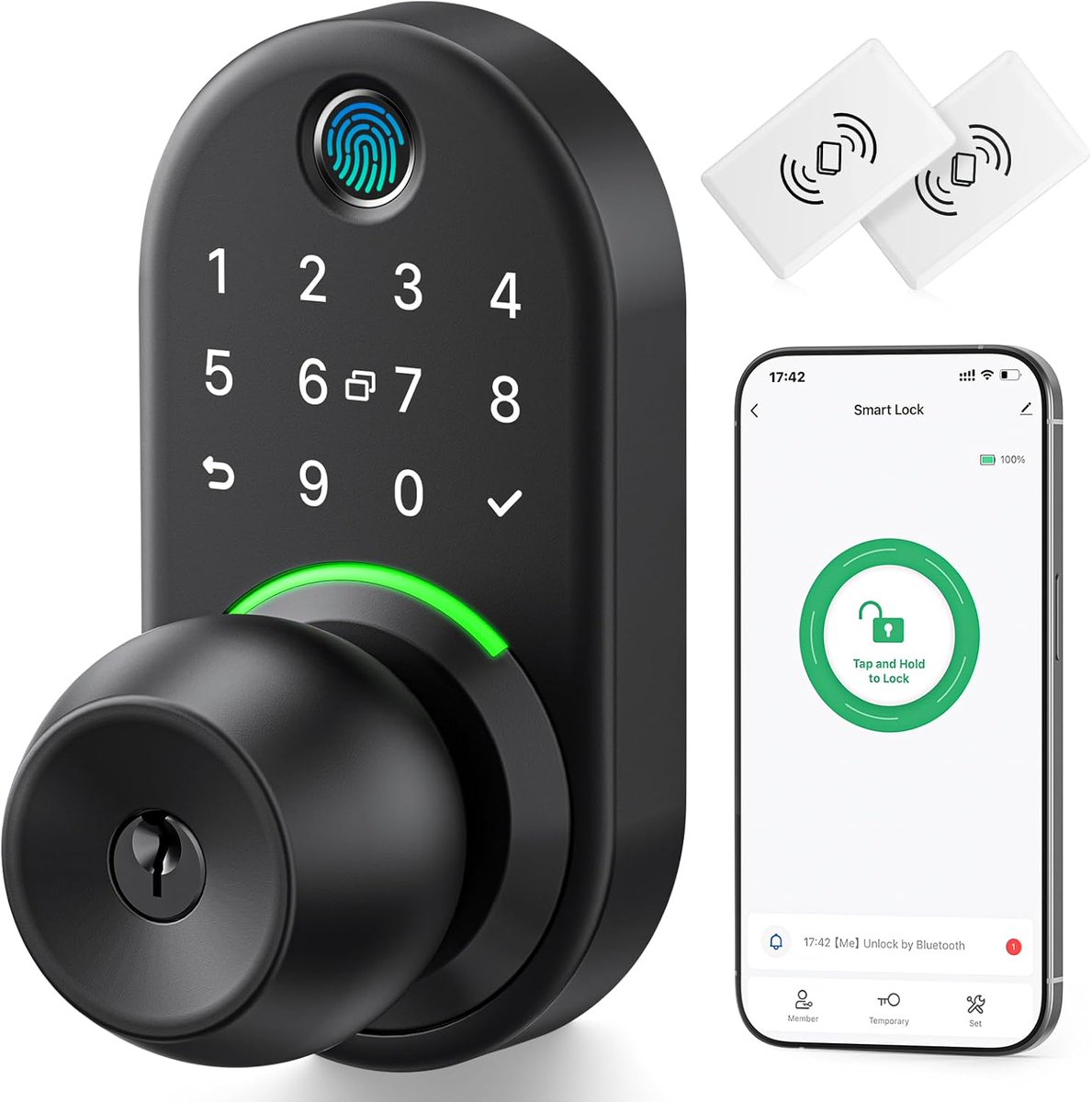 blue_deals1's tweet image. 🔒 Amazing Deal on Yamiry Keypad Smart Door Lock - $99.99 (Was $169.99) ✨

amzn.to/41KfChR

#SmartLockDeal #Yamiry #HomeSecurity #SaveBig