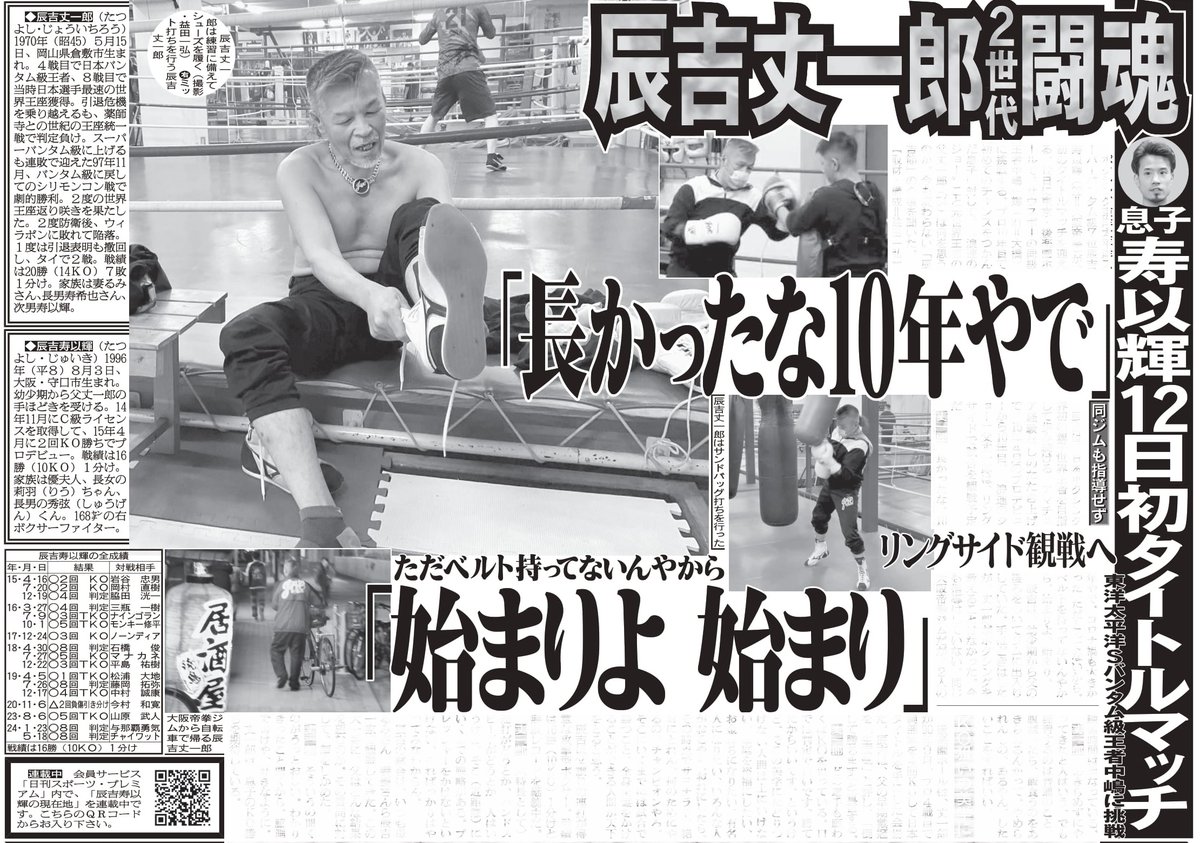 本日限定値下げ　辰吉丈一郎　写真パネル+拳闘王のセット　希望者おまけ有 再々値下げ【新品】辰吉丈一郎 フィギュア サイン付き