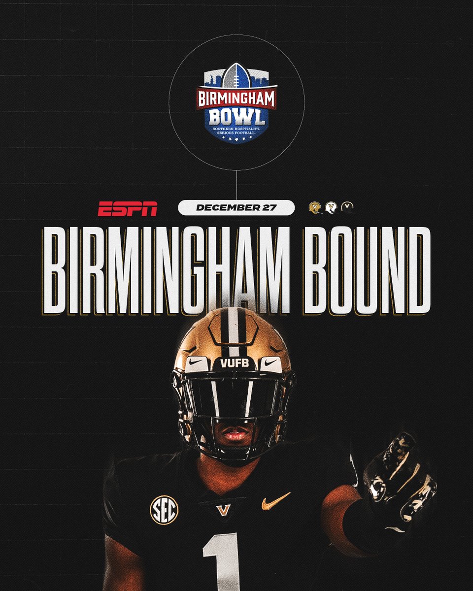 1300wtlsJthomas's tweet image. 'TELL IT LIKE IT IS' Talk Show: Commodores Are Birmingham Bound …ktoalabama.tellitlikeitistalkshow.com/2024/12/commod… #ACCFootball, #Birmingham_Bowl, #GeorgiaTechFB, #SEC, #VandyFootball