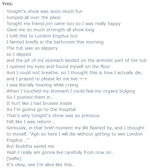 litell_johnn's tweet photo. Chat highlights: Yves has a near-death experience in the hotel bathroom (241210)

Text links:
https://t.co/TUOtrGxhu4 https://t.co/O0W6Unerl1