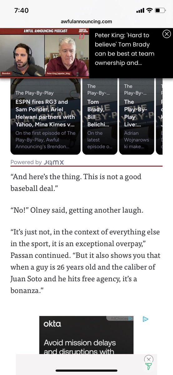 spaluko's tweet photo. You are in over your heads and have no place in the industry. You don’t understand what you cover @JeffPassan @Buster_ESPN https://t.co/2skpDcBblE