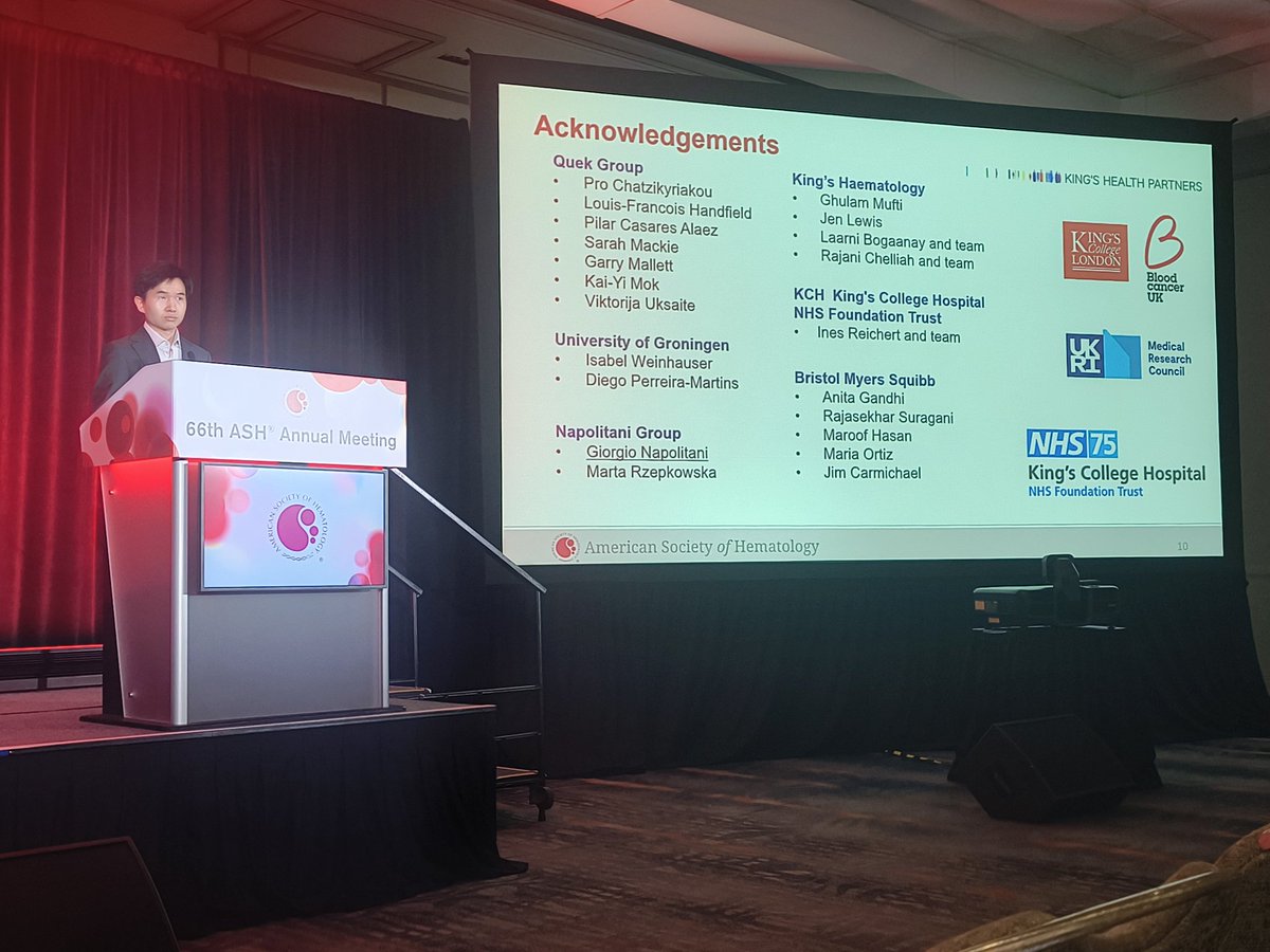Diego Martins (@dap_martins) on Twitter photo Fantastic talk from Dr. Zheng from the <a href="/QuekLab/">Myeloid Leukaemia Genomics and Biology Group</a> on the role of TP53 mutations in CH-associated dyserythropoiesis and OxPhos alterations! Fantastic talk from Dr. Zheng from the <a href="/QuekLab/">Myeloid Leukaemia Genomics and Biology Group</a> on the role of TP53 mutations in CH-associated dyserythropoiesis and OxPhos alterations!