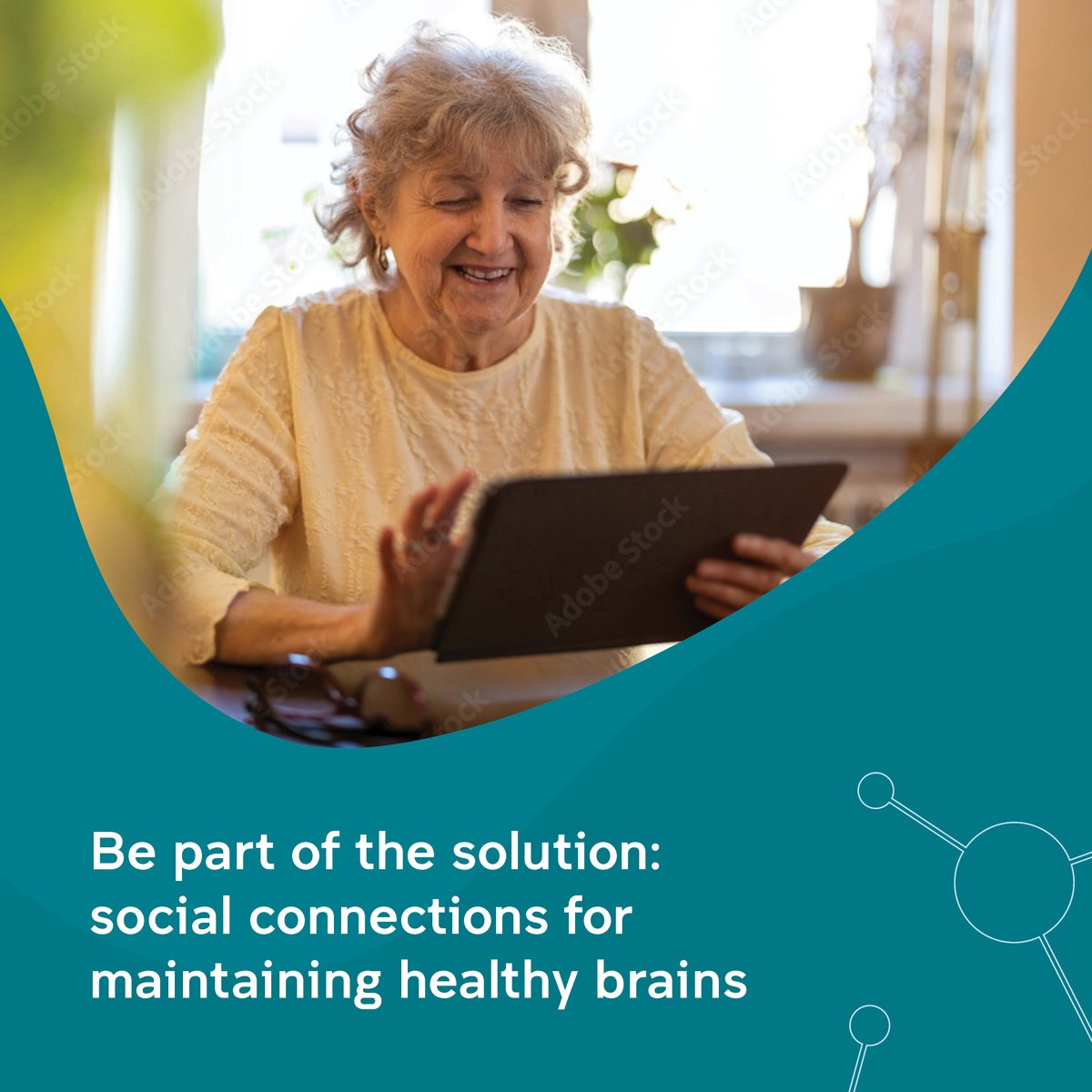 Did you know that staying socially active can help protect your brain as you age? 🧠

Research shows that staying socially active can enhance mental resilience, reduce stress, improve #memory and even help lower the risk of #dementia.

🔗bit.ly/4fVBISm