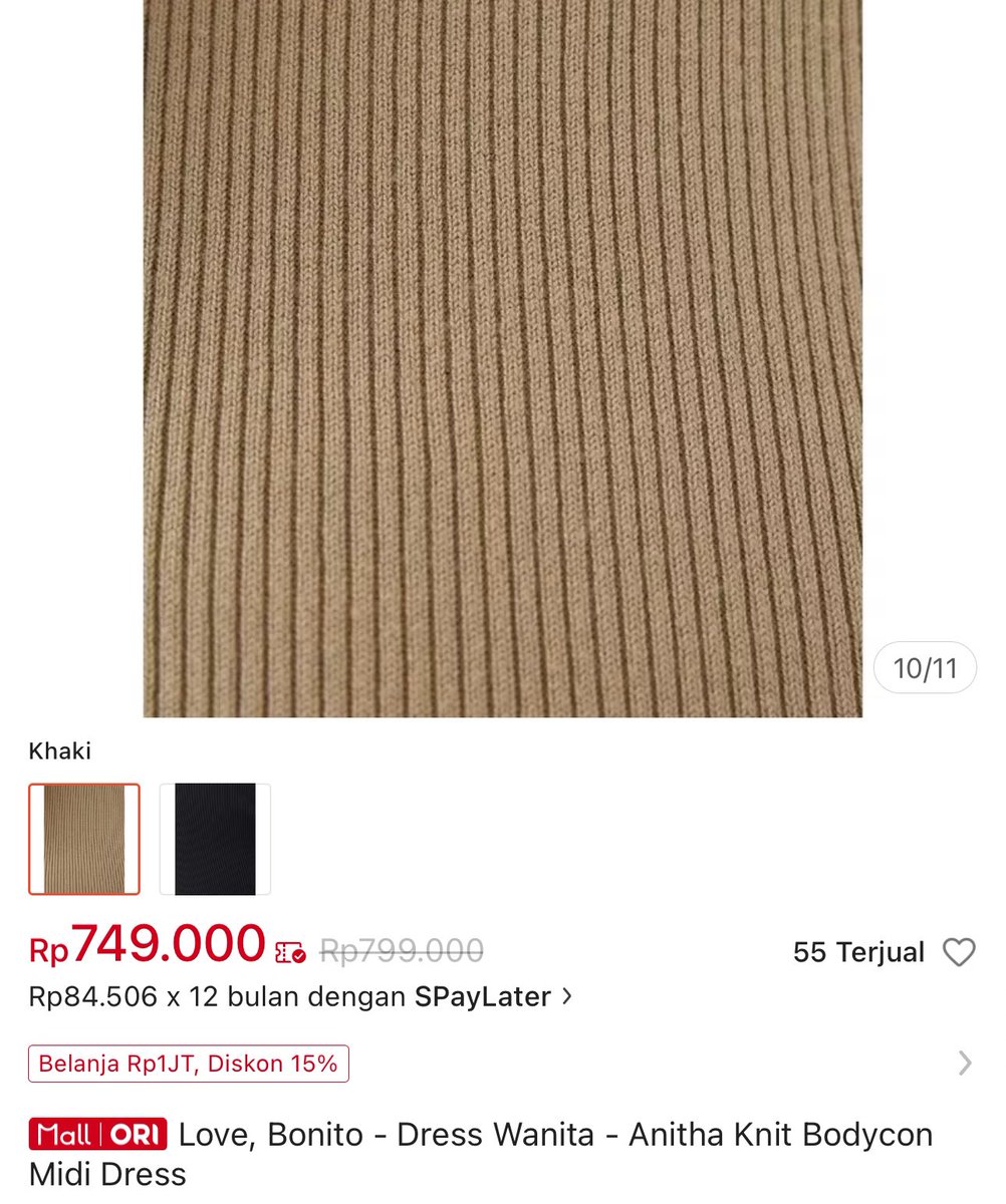 fikamw's tweet photo. Hiii! Aku mau jual baju Love, Bonito aku karena aku kebeli double 😩🙏🏻. Aku udah ajukan cancel, tp ditolak. Bajunya beneran new, blm pernah dicoba/dipake. 

Di official online storenya 749rb, aku jual aja 479rb (blm termaksud ongkir). Yuk bantu aku untuk beli ini 😭 #preloved https://t.co/Go6FPmj23b