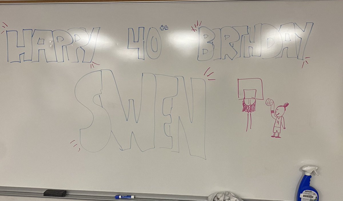 Thank for all the birthday wishes today!! 

I should’ve taken more pics, but thank you to our team <a href="/MSUM_WBB/">MSU Moorhead Women's BBall</a> &amp; <a href="/nelsnkar/">Coach Karla Nelson</a> for making 40 not feel so bad!