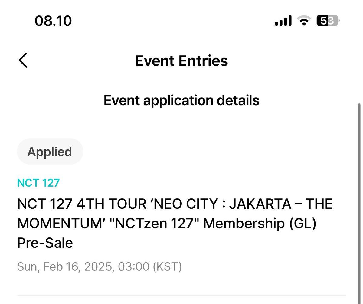 winterboyzs's tweet photo. WTR want to rent 
membership code (kode membership) The momentum in jakarta available 2tix buat day 1 dan day 2 

t. wts wtt membership nct 127 https://t.co/MYSOCdKWGb
