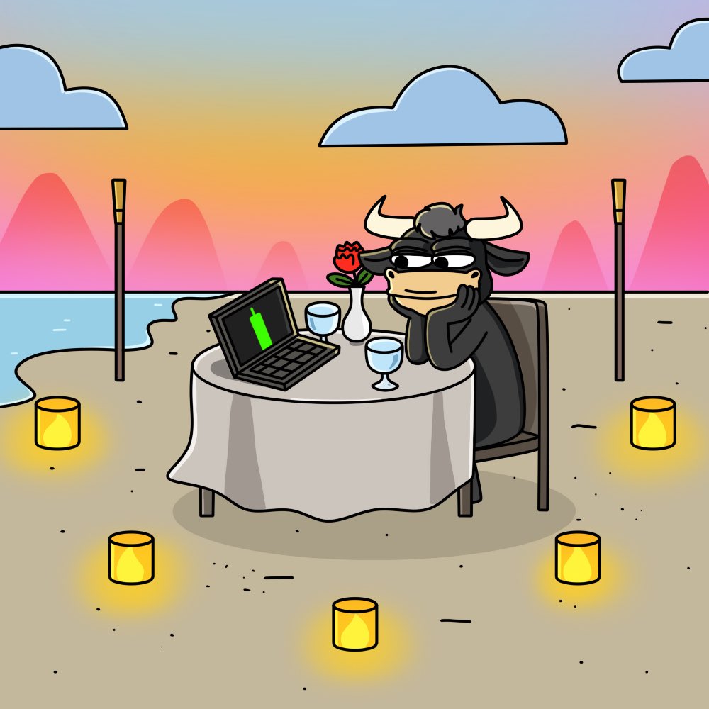 BullishTheBull's tweet photo. Fuck a GF locked in on the green candles. https://t.co/EKwiFgihTq