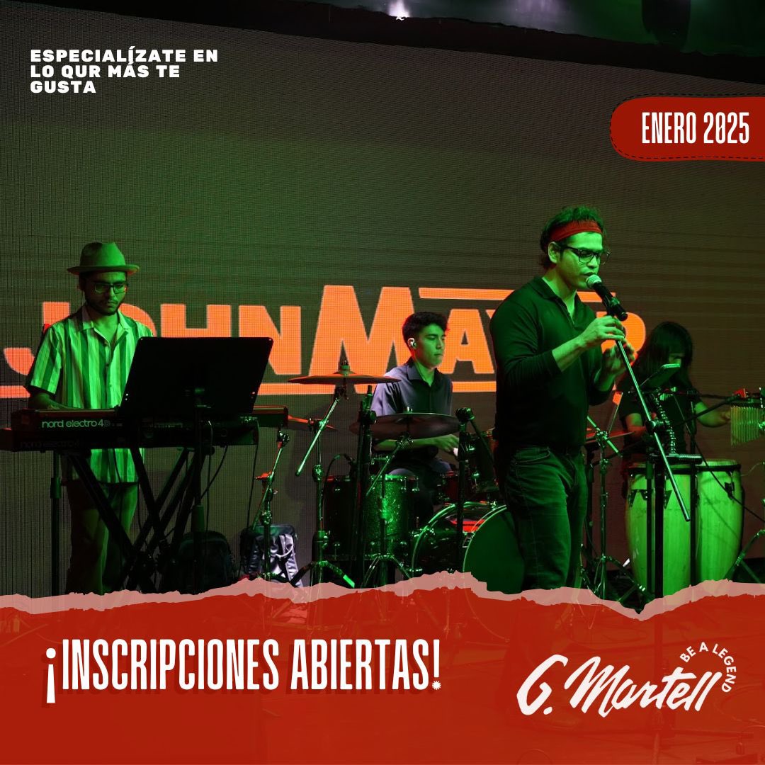 Aún estás a tiempo para formar parte de nosotros, visítanos, toma una clase gratis y conoce nuestras instalaciones ✨🎶