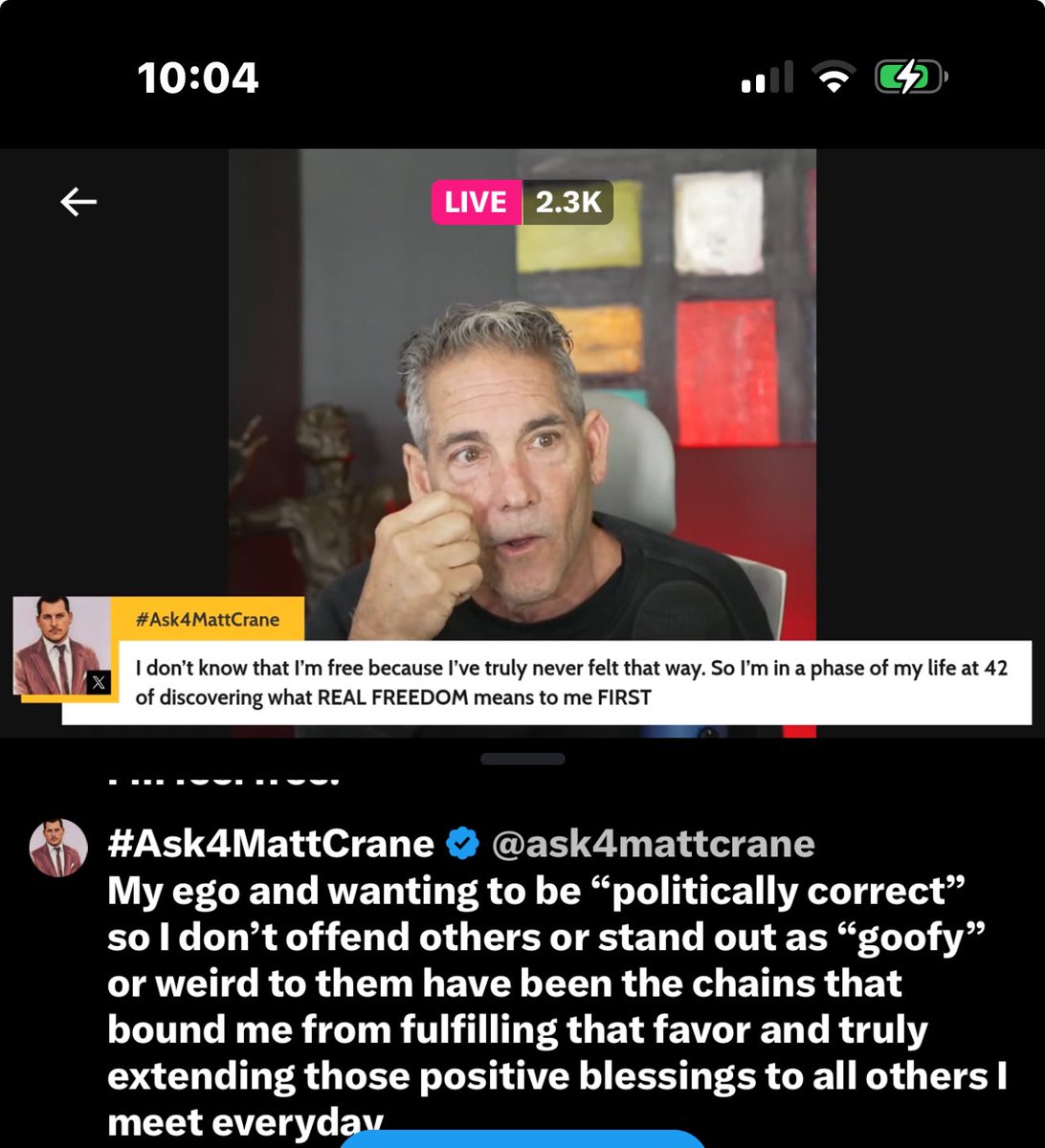Honored to have watched this livestream on Sunday.
…
<a href="/GaryCardone/">Gary Cardone</a> is a wealthy human being and is an absolute dog in the business game; however, to see him get so real with all of us and open his heart to us during this live stream was beyond great. 
…
What a blessing to have