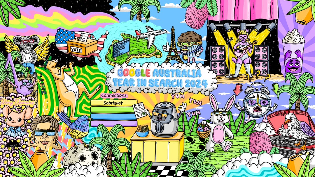 . <a href="/MulgatheArtist/">MULGA</a> of MulgaKongz collabs with Google to draw the most searched  items in Australia 🇦🇺 🐨

#Google #NFt #ADA #MulgaKongz #cardano