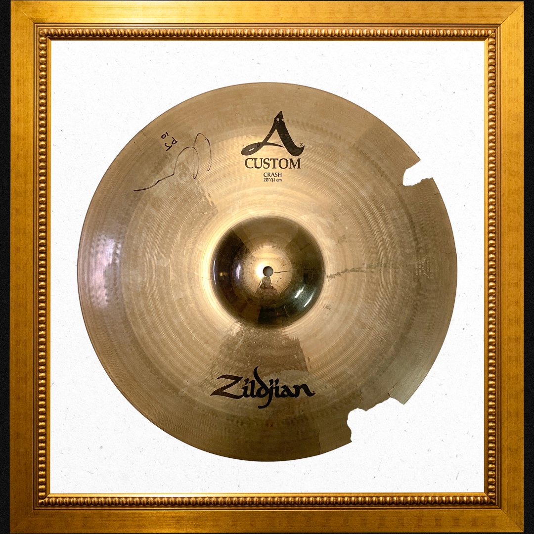 This cymbal, played by Dave Krusen during the <a href="/PearlJam/">Pearl Jam</a> Ten Tour, is now live in our Holiday Auction!  Bid now!

Keep checking back in on the auction; new items are added daily! The SMASH Holiday Auction ends December 19, 2024, at 7 p.m. PST.

givebutter.com/c/smash-auctio…