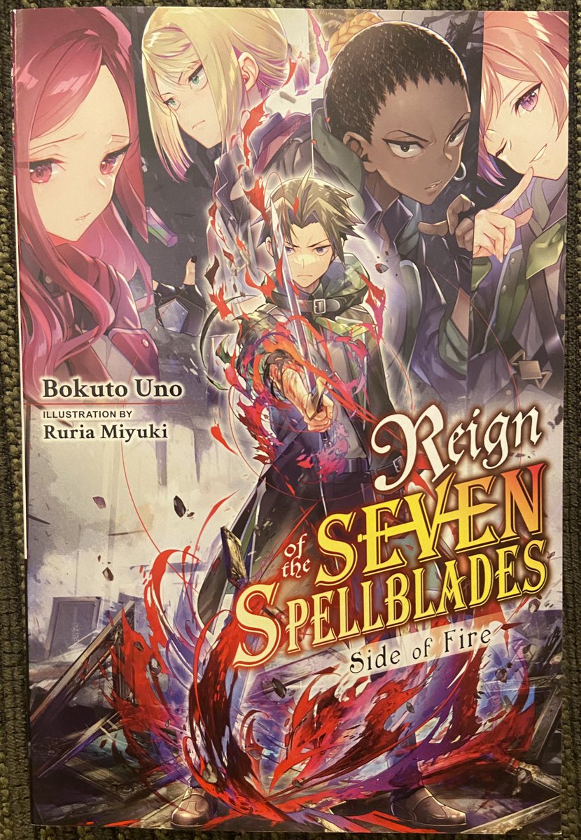 AlcoholDoggy's tweet photo. I just finished reading Reign of the Seven Spellblades Side of Fire! Godfrey is so cool. I love that I got to see the start of Godfrey x Leoncio. https://t.co/1h4GLka93P