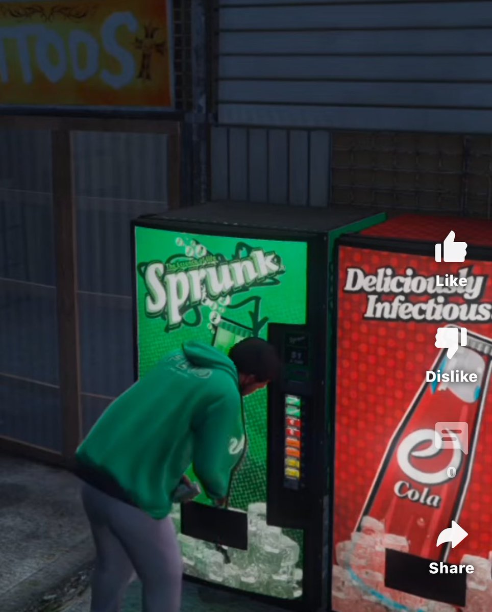 ShezLocity's tweet photo. Who else remembers sprunk from grand theft auto 5 being called sprite? 💀💀 https://t.co/wl0CTEn9ZC