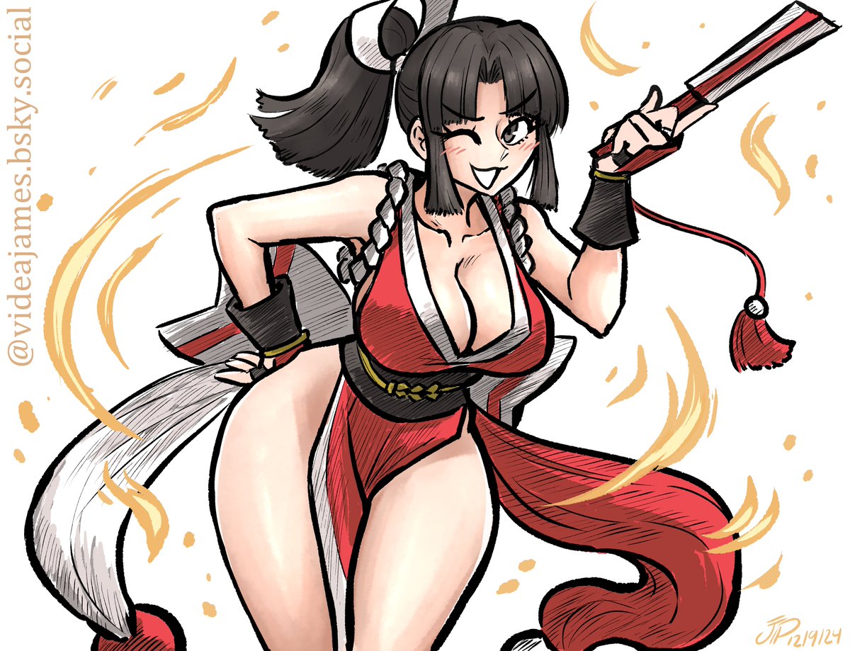 不知火舞 「Mai Shiranui doodle」|JAMESのイラスト