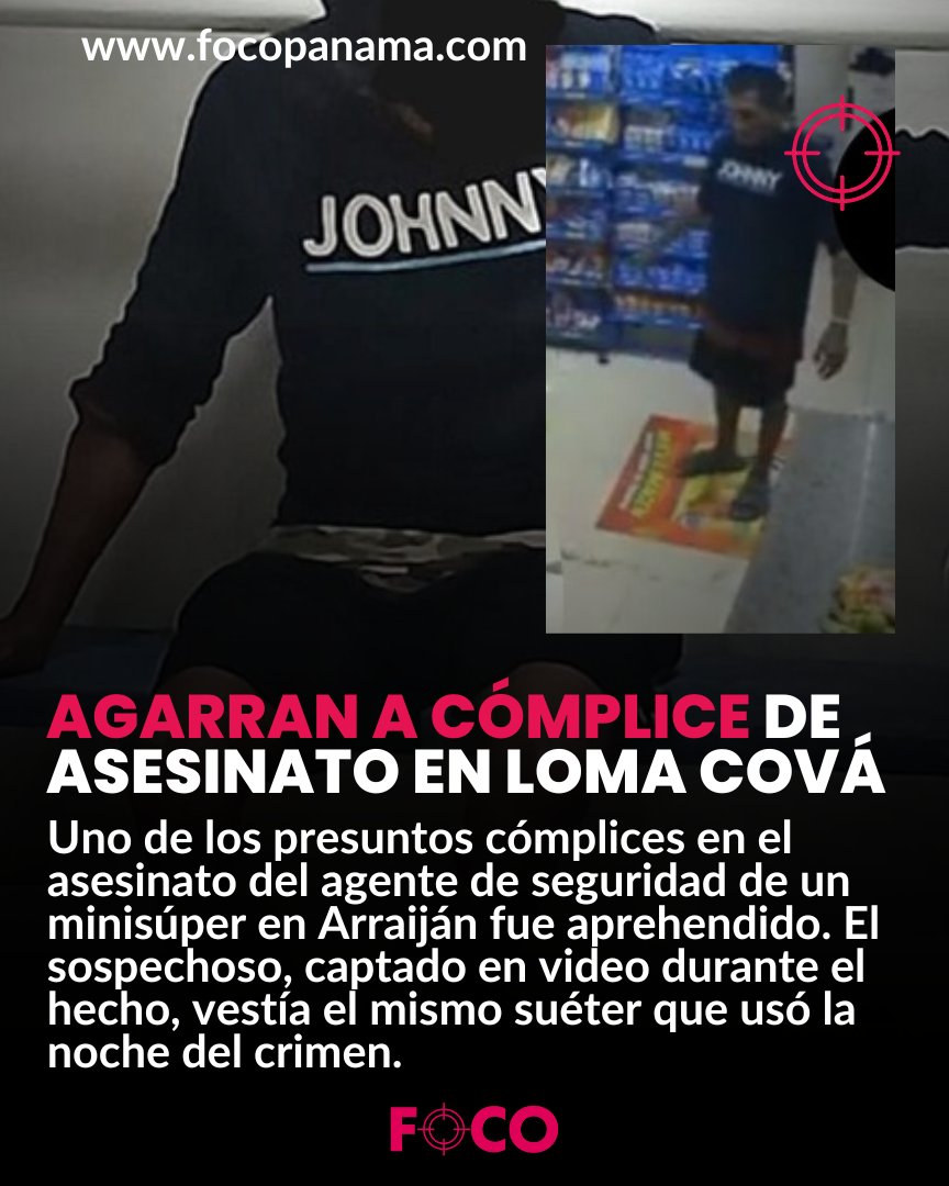 Agarran a cómplice de asesinato en Loma Cová