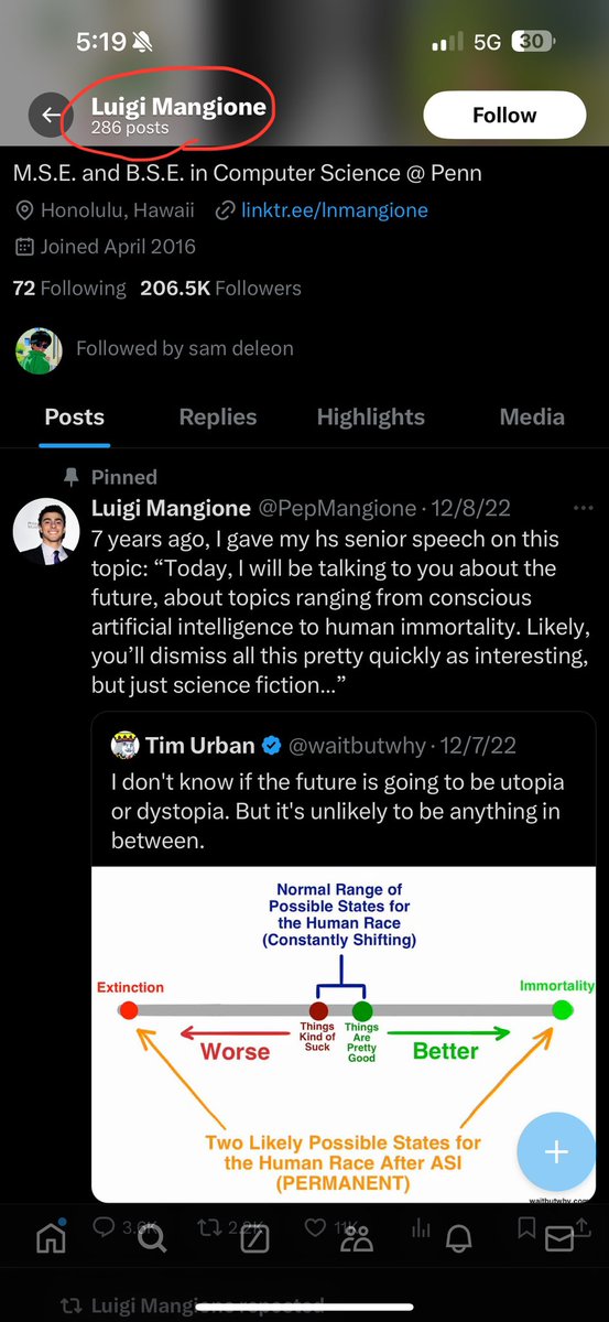 sam_de_leon's tweet photo. Can somebody pls explain the connection between the number 286 and Luigi Mangione cause this all is way too much of a coincidence at this point 😭 https://t.co/mK3p4s15LO