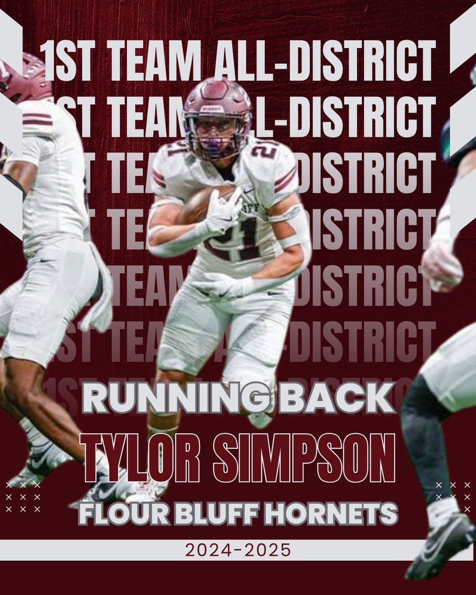 TylorSimpson21's tweet photo. #alldistrict #rb #runningback #powerrunner #powerback #collegeprospect #hsfootball #highschoolfootball #collegefootball https://t.co/XThvmxGpLe