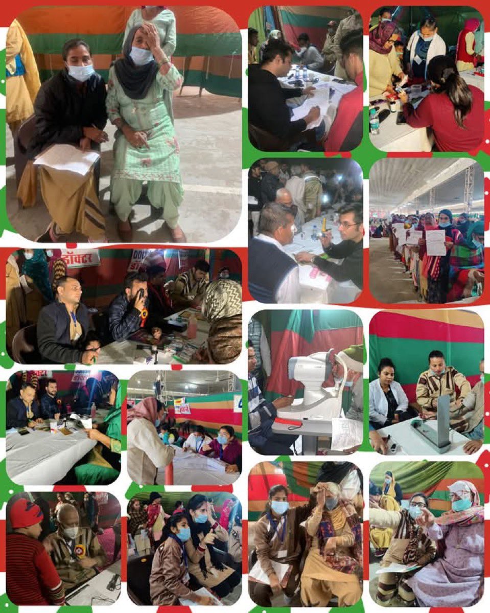 SherSin22490491's tweet photo. The 33rd yaad -E-Murshid Free Eye camp at Dera Sacha Sauda will run from 12th -15th Dec, with over 101,350Patients treated so far under Saint Dr MSG insan.#33rdFreeMegaEyeCamp https://t.co/Rubv7IBFxs