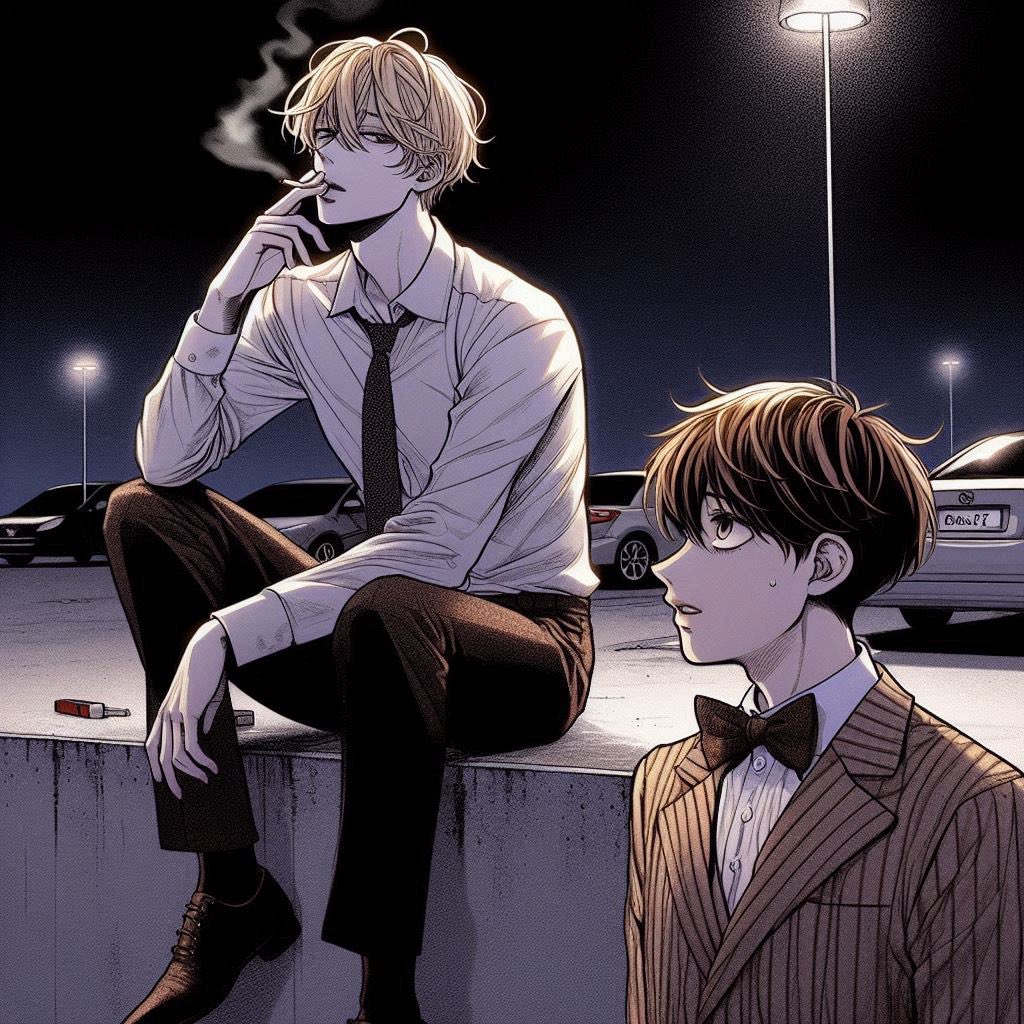 taemutuals's tweet photo. Enquanto o novo capítulo não sai, deixo aqui com vocês um breve spoiler de um dos meus momentos favoritos entre os taekook de #GangTK: o verdadeiro primeiro encontro 👀 https://t.co/P2CgHLA3g1