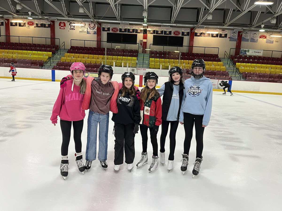 Our Grade 6’s had an awesome time at their skating session today!