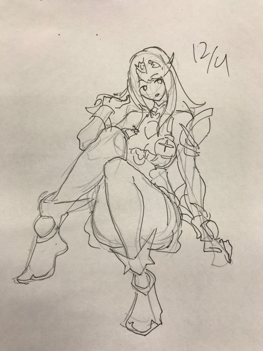 #落書き
#ゼノブレイド2
ヒカリ