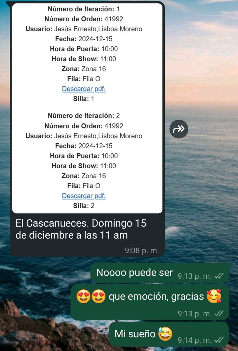 MariaLauraSCc's tweet photo. La mejor manera de cerrar el día 🤩 

Nota: yo tenía 2 semanas tratando de conseguir entradas https://t.co/dSDlcPFFMf