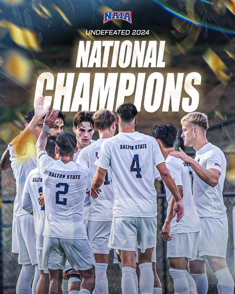 Congratulations Nico Cuna, Yahir Zapata, and Dalton State Roadrunners on winning the NAIA National Championship! #GoRoadrunners #GoBruins