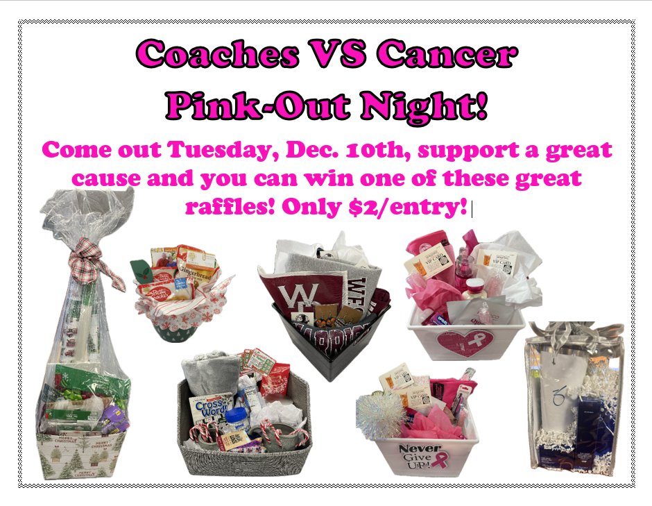 WesDelAthletics's tweet photo. News: Girls Basketball VS Cambridge in thier 2024 Coaches VS Cancer Pink Out Night https://t.co/bwKRmIQhLg https://t.co/aTtlXIiV6m