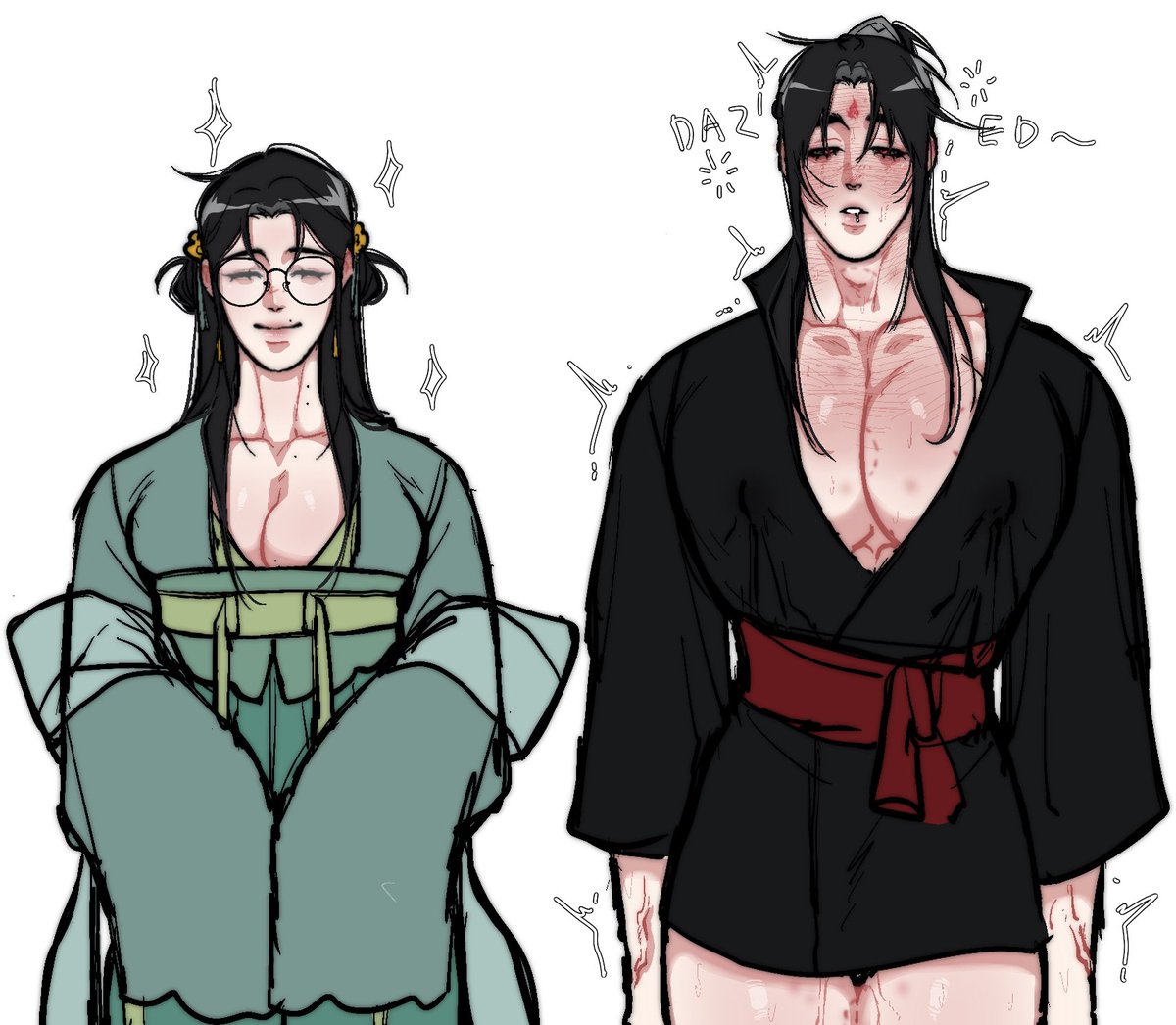 ShenQingQiu__'s tweet photo. CW// het bingyuan 

Get wifed au : 

Sy transmigrated into the body of a neglected wife who looks suspiciously like he does and in the process of not getting her husband’s attention; does bc she’s acting so different, things happen and now they’re in a loving relationship. https://t.co/bGGIZyaWKy