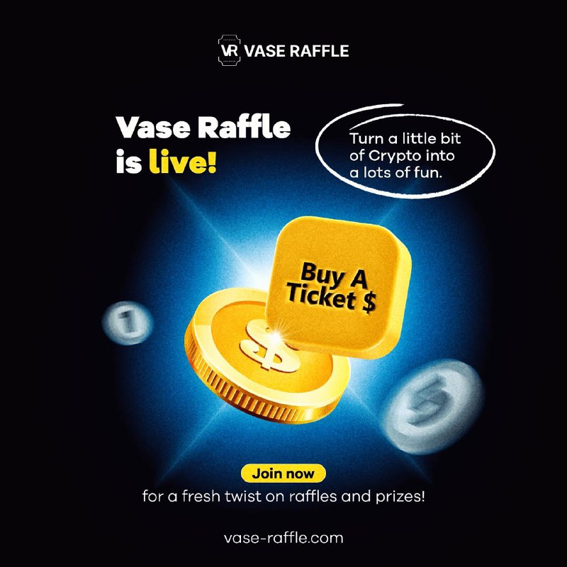 MagUloh's tweet photo. @PPong9876 $VSE is the next #1000x gem π
NFTs, staking, and weekly wins? π VaseRaffle is showing us how blockchain gaming is done. π₯°
Every ticket feels like a step closer to something amazing.
#VaseRaffle #RaffleTickets #RafflePlatform #DeFi #NFTs #VeStake #VaseLabs https://t.co/25CUBtDc8u