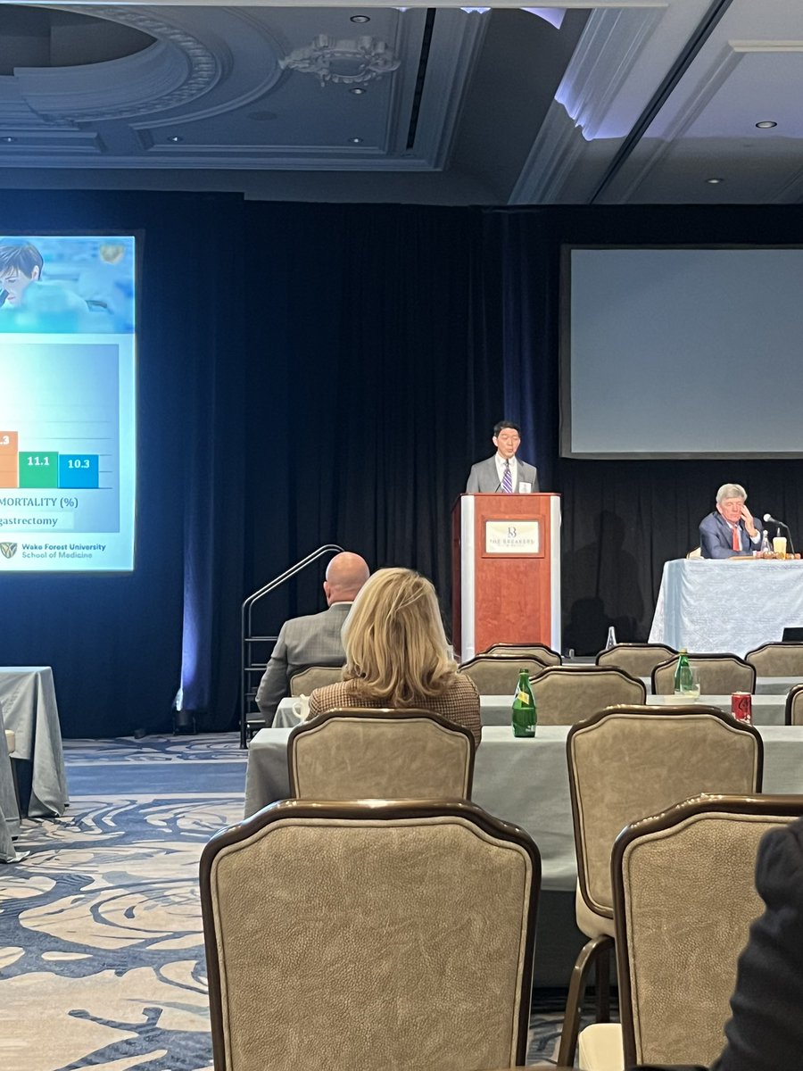 Heidy Cos Felipe (@heidycos) on Twitter photo Dr. Shen presenting our data on gastrectomy during CRS/HIPEC at the Southern Surgical today <a href="/pshen777/">Perry Shen</a> <a href="/WakeSurgonc/">Wake Forest Surgical Oncology</a> Dr. Shen presenting our data on gastrectomy during CRS/HIPEC at the Southern Surgical today <a href="/pshen777/">Perry Shen</a> <a href="/WakeSurgonc/">Wake Forest Surgical Oncology</a>