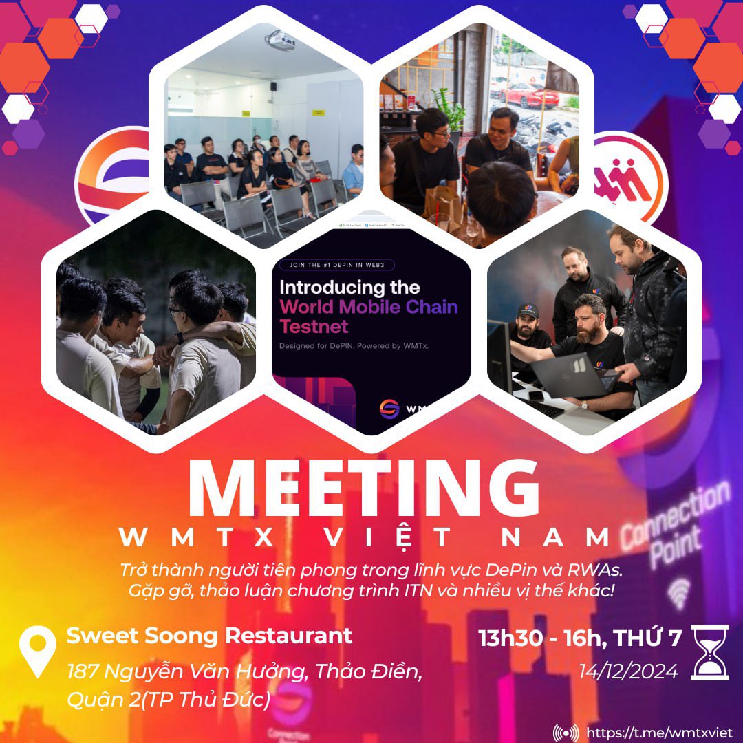 HungWorldMoblie's tweet photo. At last year's Meet-up, we discussed the installation speed being 20 times faster. World Mobile has proven it!
ở Meet up năm trước chúng ta đã bàn về tốc độ lắp đặt nhanh gấp 20 lần. World Mobile đã chứng minh được điều đó!
#WMTx
#DePIN
#ITN
#WMCHAIN
#IYKYK
🧡💜❤️🚀 https://t.co/gctwWBtUHp
