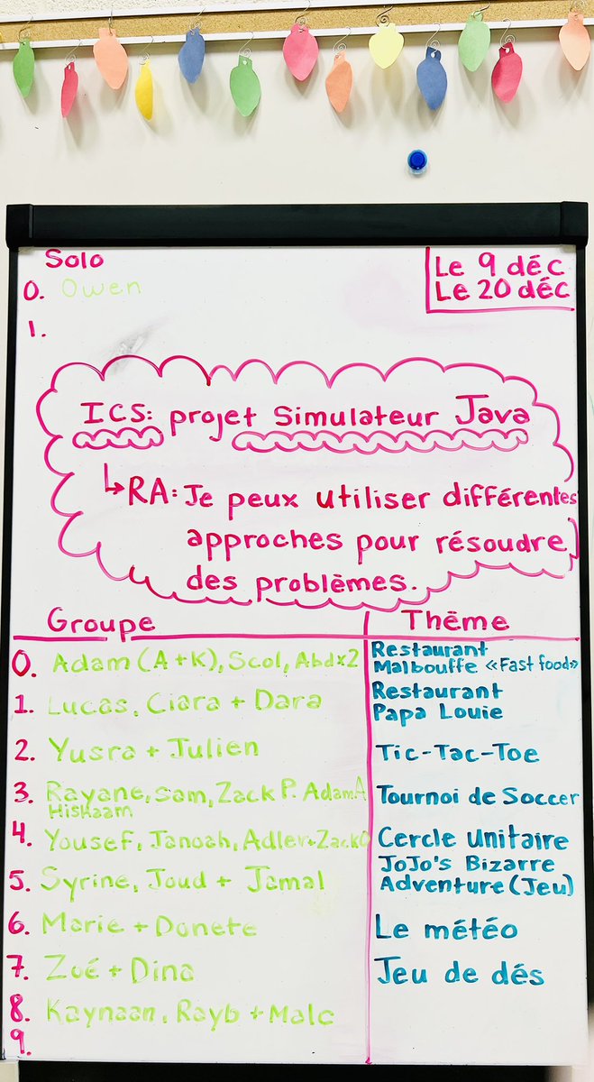 thecodingbarbie's tweet image. Excited for the pre-break Java Simulator Projects in ICS [3/4]U! One standout: a “Unit Circle Simulator” by Grade 12s in Advanced Functions. They’ll bridge math + CS by computing (cosθ, sinθ) and more. Still brainstorming, but can’t wait to see it come to fruition! #Coding #Math