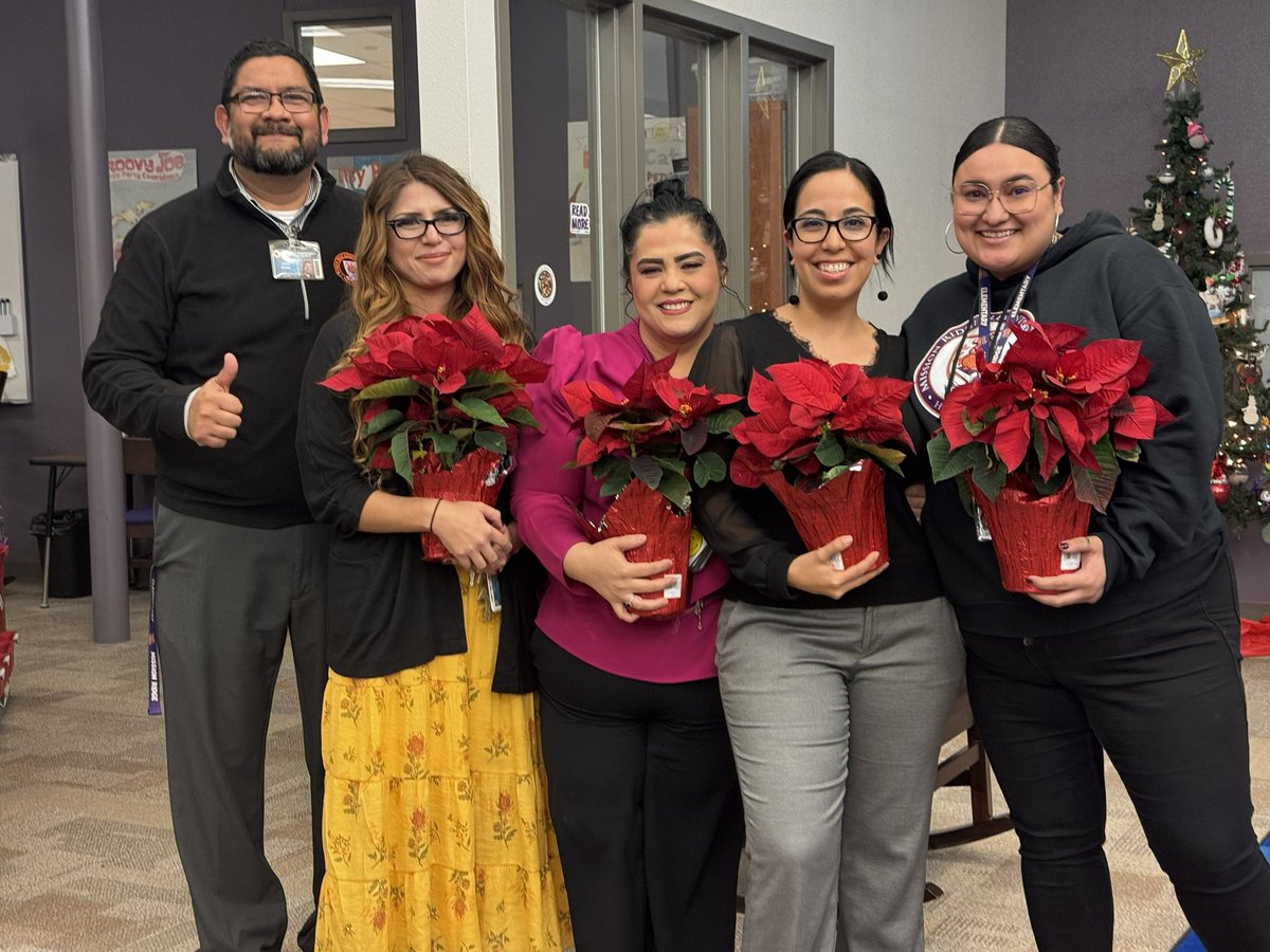 ESerna_PK8's tweet photo. Congratulations to our MRE 24-25 Teacher of the Year Finalists:  Ms Barraza, Ms Peña, Ms Chaparro, &amp; Ms Tinoco!! Hoot! Hoot! 🧡🦉💜 #TeamSISD #ALLIN #ALLINforOURmission https://t.co/lqfKTfoPrj