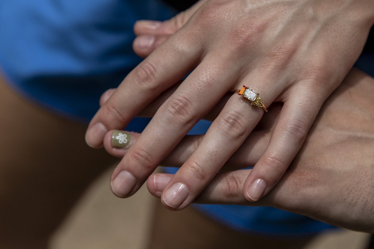SunshineOnAir's tweet photo. Update #5 - Honestly the biggest update of the year: Kayla and I got engaged! It was a whirlwind of a day but the blur was worth it 🧡 We haven’t planned much beyond that, but we’re so happy to know we’re partners forever #12UpdatesOfChristmas 📸@nikib_t https://t.co/3pyzqEcaxz