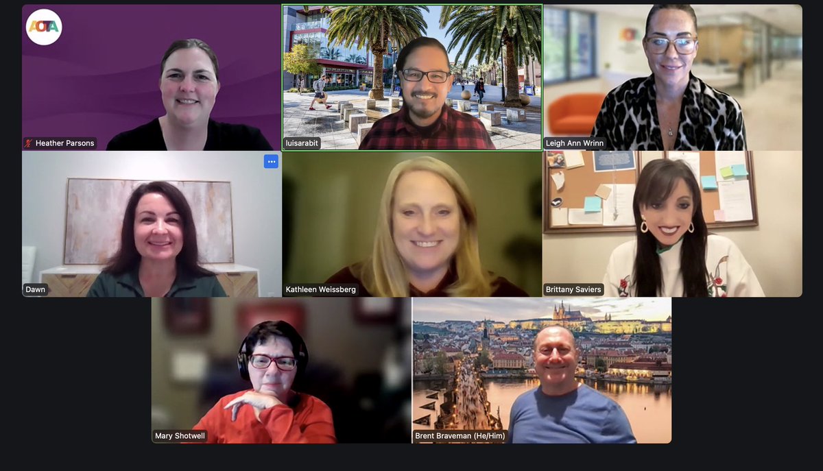 Attended our Dec #AOTPAC virtual teleconf Mtng. For Reg Directors of Reg 2, 4 &amp; 5, this is our farewell @AOTPAC mtg as our term ends on Dec 31, 2024 at 11:59 pm…Parting is such sweet sorrow but we Welcome our new directors! 👏🏽 Will remain committed to the #AOTPAC #aotpacdir5