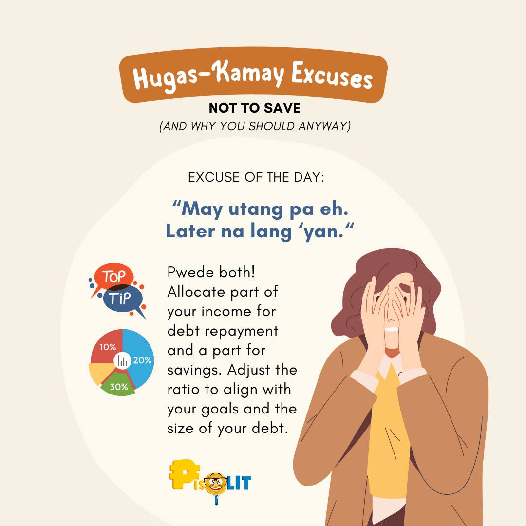 PisoLit's tweet photo. Got debts? Don’t let them stop you from saving! A little balance goes a long way. Start small, stay consistent. 🔑📈

#PisoLit #EkoLit #DebtManagement #SavingsFirst #MoneyTips #ConsistencyIsKey https://t.co/hwhZULeb1D
